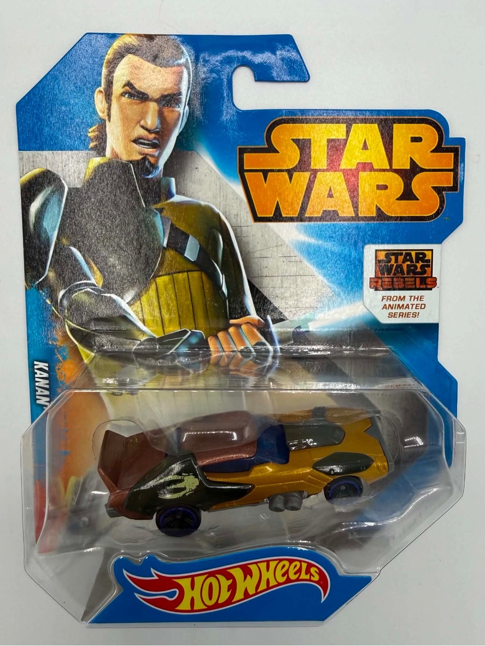 Mattel Hot Wheels Star Wars 1:64 Scale Diecast KANAN JARRUS Character Car